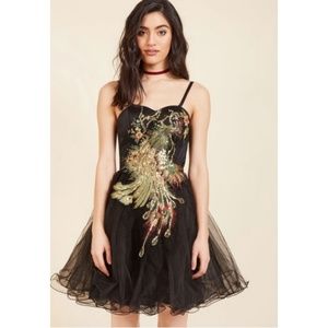 Modcloth Chi Chi London Perfect Poise Tulle Dress